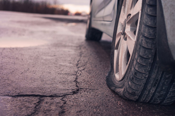 ترفندی برای پنچرگیری تایر در مواقع ضروری