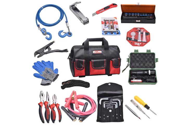 راهنمای تعمیر خودرو در مواقع اضطراری+ ابزار ضروری برای نگه داشتن در ماشین