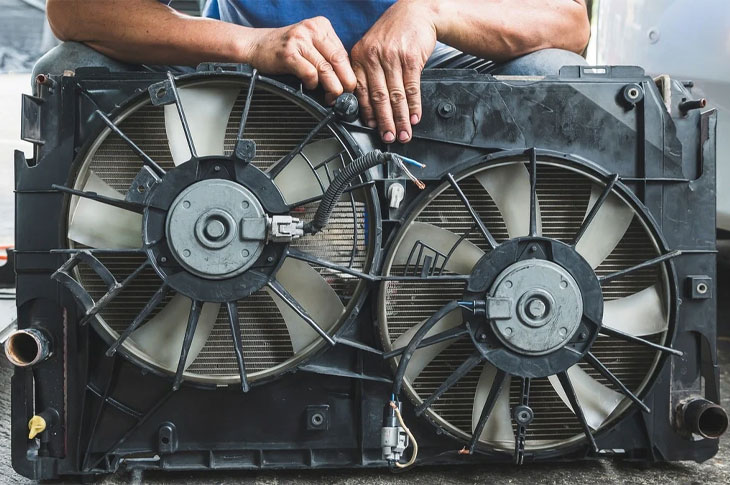 دلایل یکسره شدن فن خودرو 